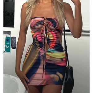 White Fox Boutique Worst Behavior Mini Dress